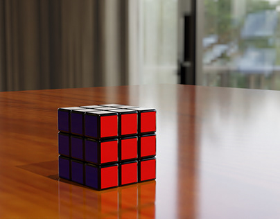 Rubik’s Cube | Blender | 3d modeling