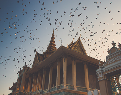 Royal Palace , Phnom Penh , Cambodia
