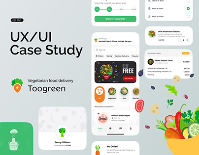 Toogreen - UX & UI case Study