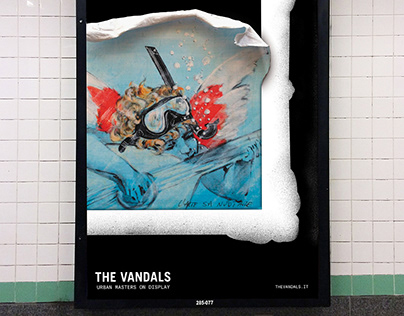 "The Vandals: Urban Masters on Display" Brand Identity