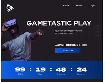Gametastic Website Design