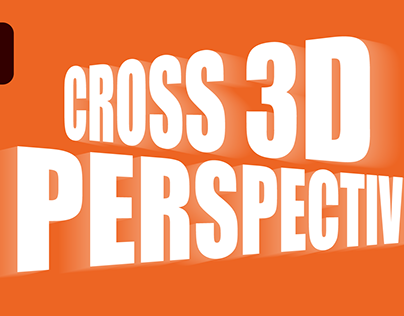 Cross 3D Perspective Effects: Illustrator Tutorial