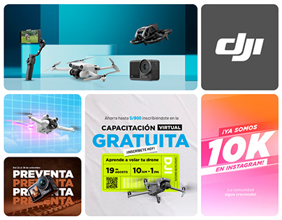 Project thumbnail - Diseños DJI Store Perú