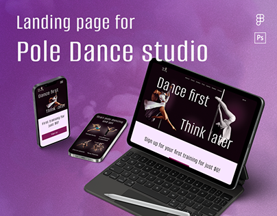 Landing page | Pole dance studio