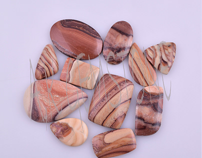 Free Size Natural Wave Dolomite Smooth Cabochon
