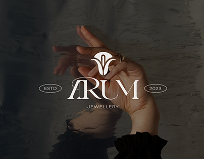 Arum jewellery brand identity