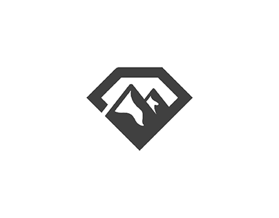 Diamond and Mountain Logo