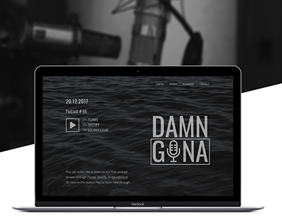 Podcast Show | Web Design | Minimal