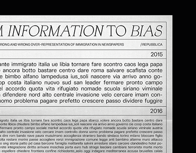 From information to bias