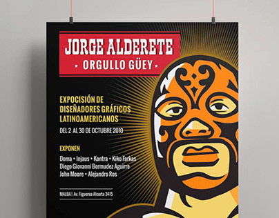 Exposición de diseño gráfico: Jorge Alderete
