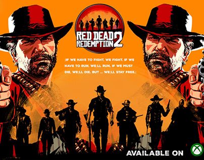 RDR2 Game Poster