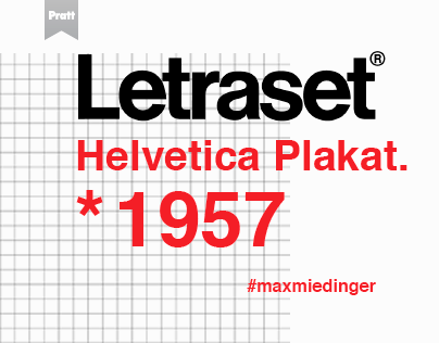 Helvetica *1957. - poster