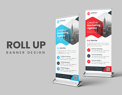 Roll Up Banner | Corporate Banner Design