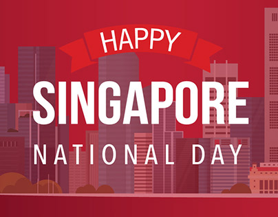 Singapore National Day Item & EDM Design