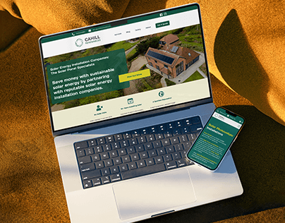Cahill Renewables Website Design