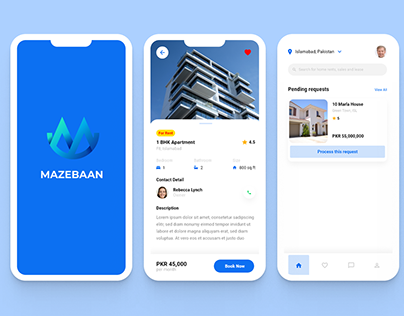 Mazebaan UI/UX for (Real Estate App)