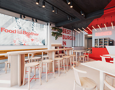 FoodBrother, Restaurant Chain, Germany full 3D
