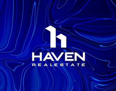 H & real estate simple & unique Icon logo design