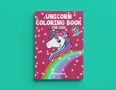 Unicorn Coloring Book for kids.