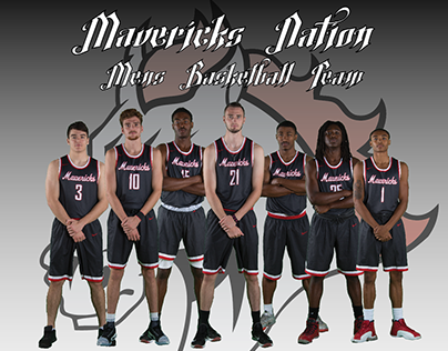 Men's Basketball Team and Individual Posters