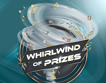 Whirlwind of Prizes Promotonal Logo