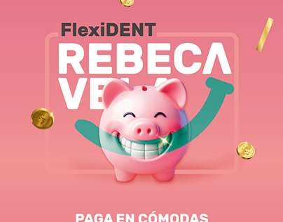 Diseño de publicidad Odontologa Rebeca Vela