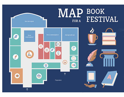 Map for a Book Festival