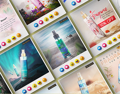 Project thumbnail - Ital Perfume Social Media Design
