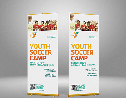 Retractable Banner for YMCA Tuscaloosa