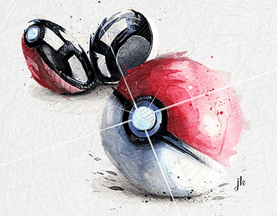Watercolour Pokemon