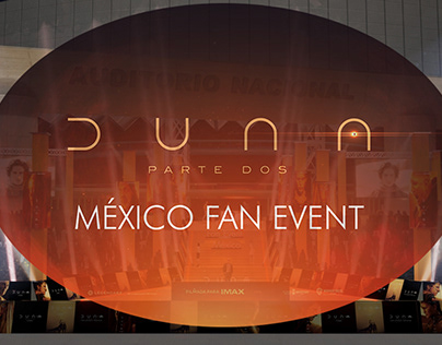 DUNE 2 Mexico Fan Event