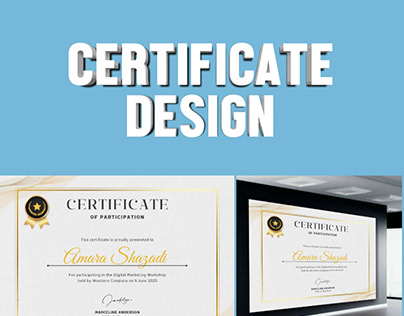 Certificate Design | Professional Certificates Design
