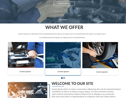 Design a website for booking car repair appointments