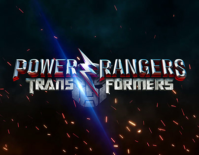 Movie poster: Power Rangers & Transformers - Crossover