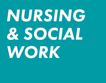Nursing and Social Work book covers