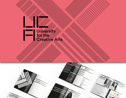 University for the Creative Arts - Yearbook design