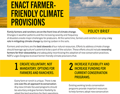 Policy Brief - Climate Provisions