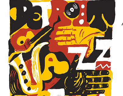 Detroit Jazz Festival Poster Concept