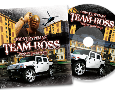 Team Boss CD Cover Design