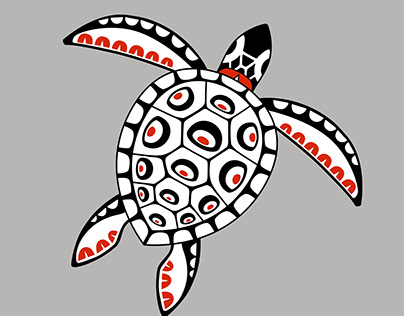 Haida sea turtle