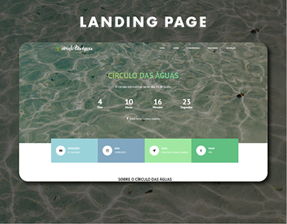 Landing Page: Círculo das Águas