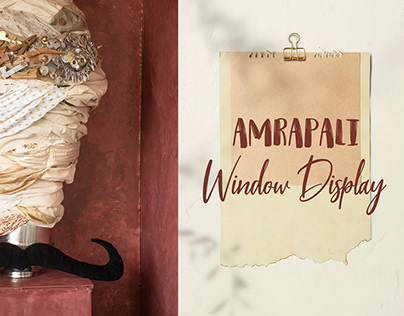 Amrapali- Window Display