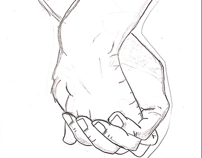 Holding Hands Sketch