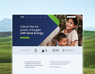 Gree Energy Website Development