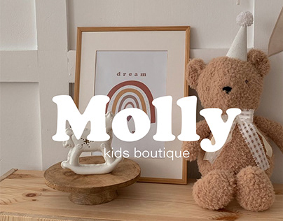 Project thumbnail - Molly | Дизайнерская одежда | Brand identity