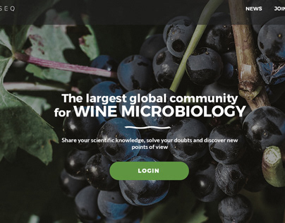 Landing Page for Wine Microbial Community