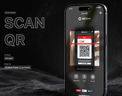 BIC Mobile 3.0 - Scan QR "Case Study" UX/UI Design