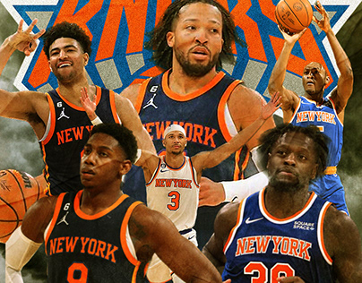 New York Knicks 2023-24 Season Promo Poster