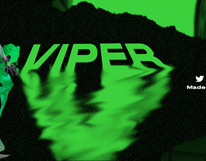 Twitter header, viper from valorant