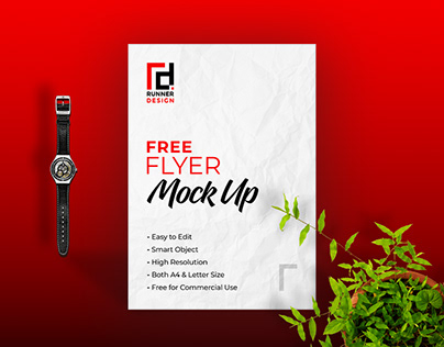 Flyer Mockup Free Download l VOL - 01